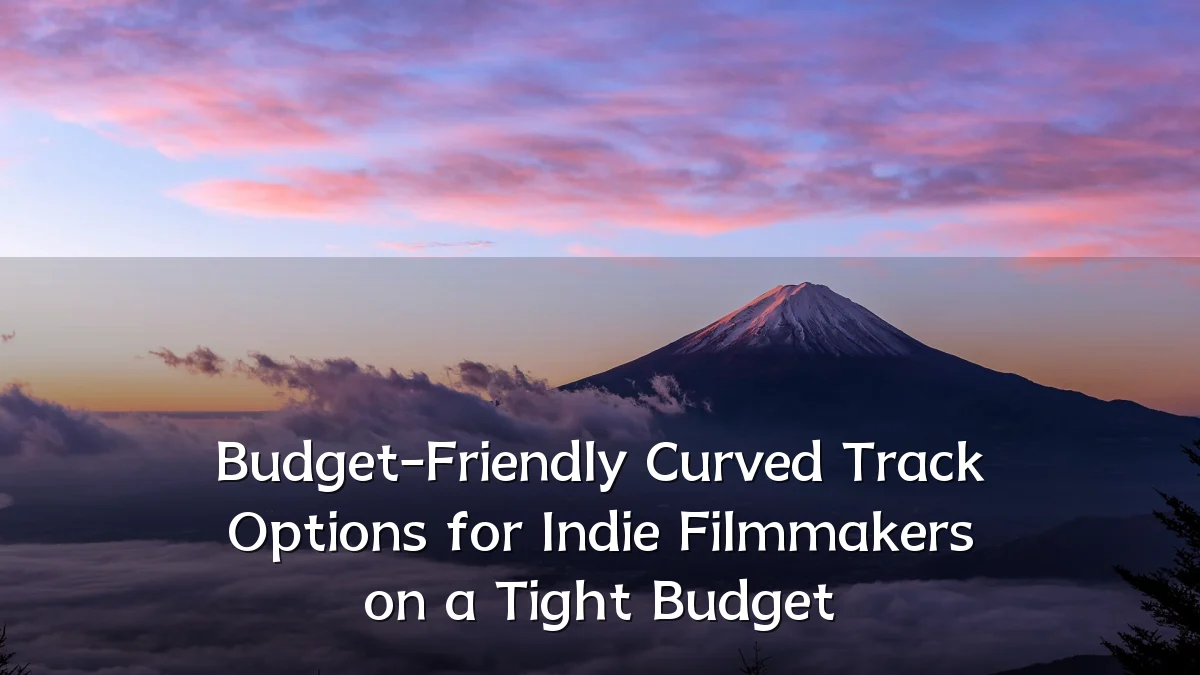 Budget-Friendly Curved Track Options for Indie Filmmakers on a Tight Budget