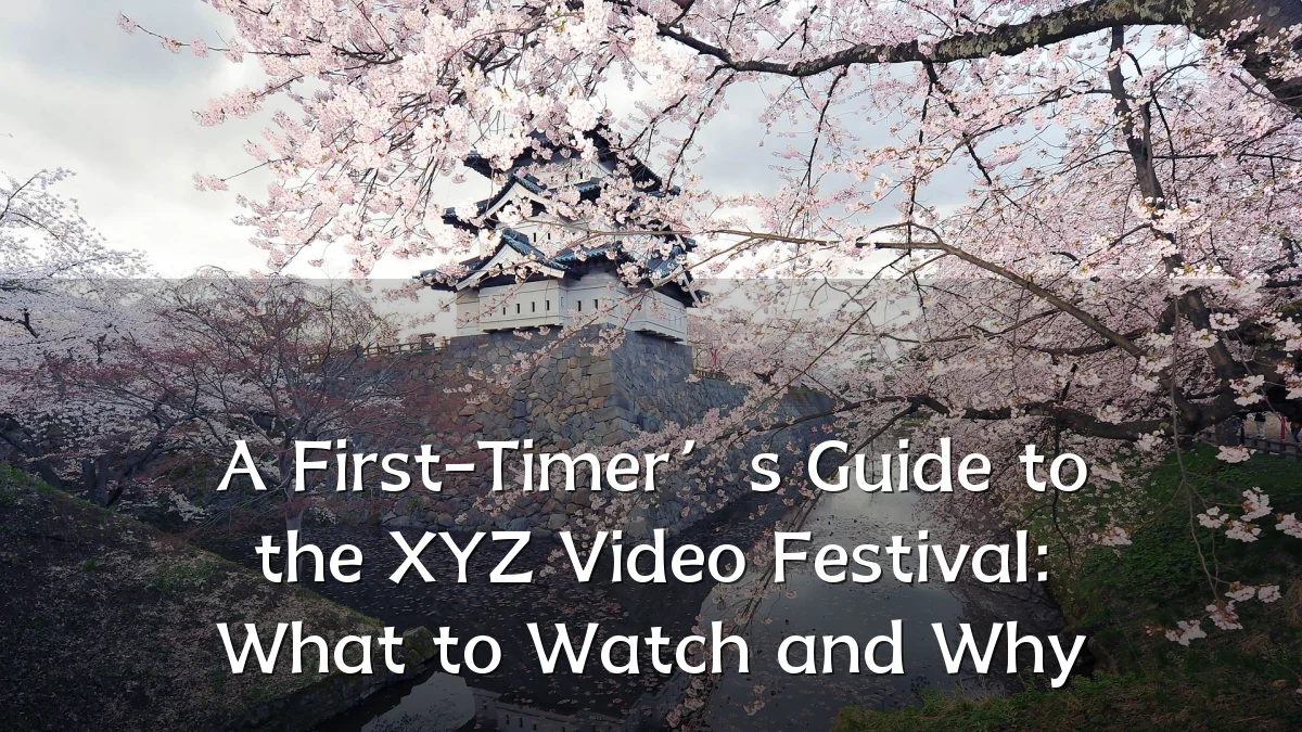 A First-Timer’s Guide to the XYZ Video Festival: What to Watch and Why