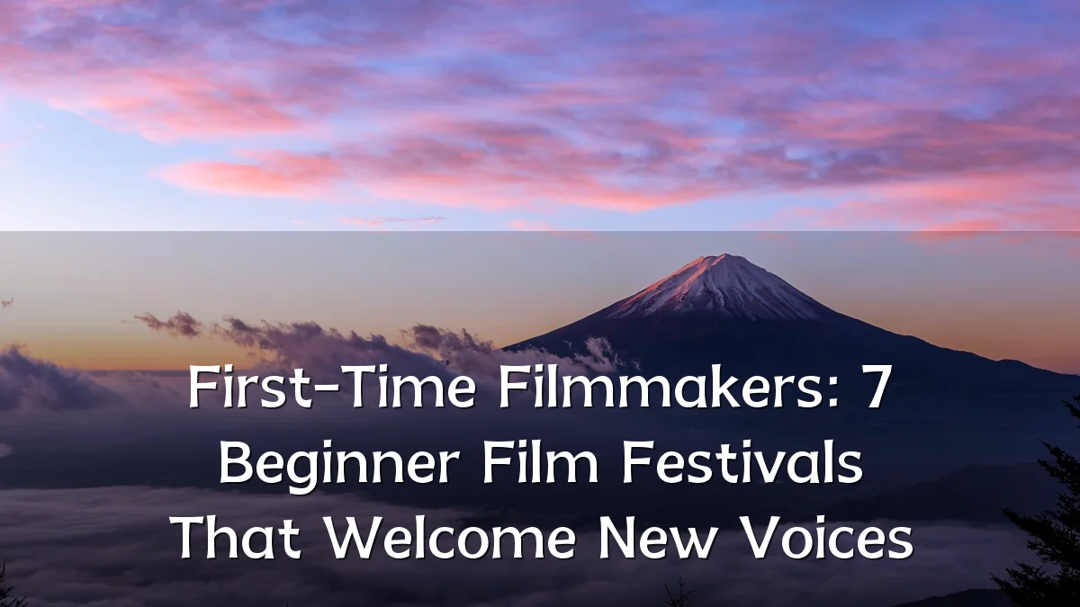 First-Time Filmmakers: 7 Beginner Film Festivals That Welcome New Voices
