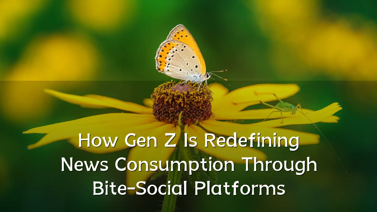 How Gen Z Is Redefining News Consumption Through Bite-Social Platforms