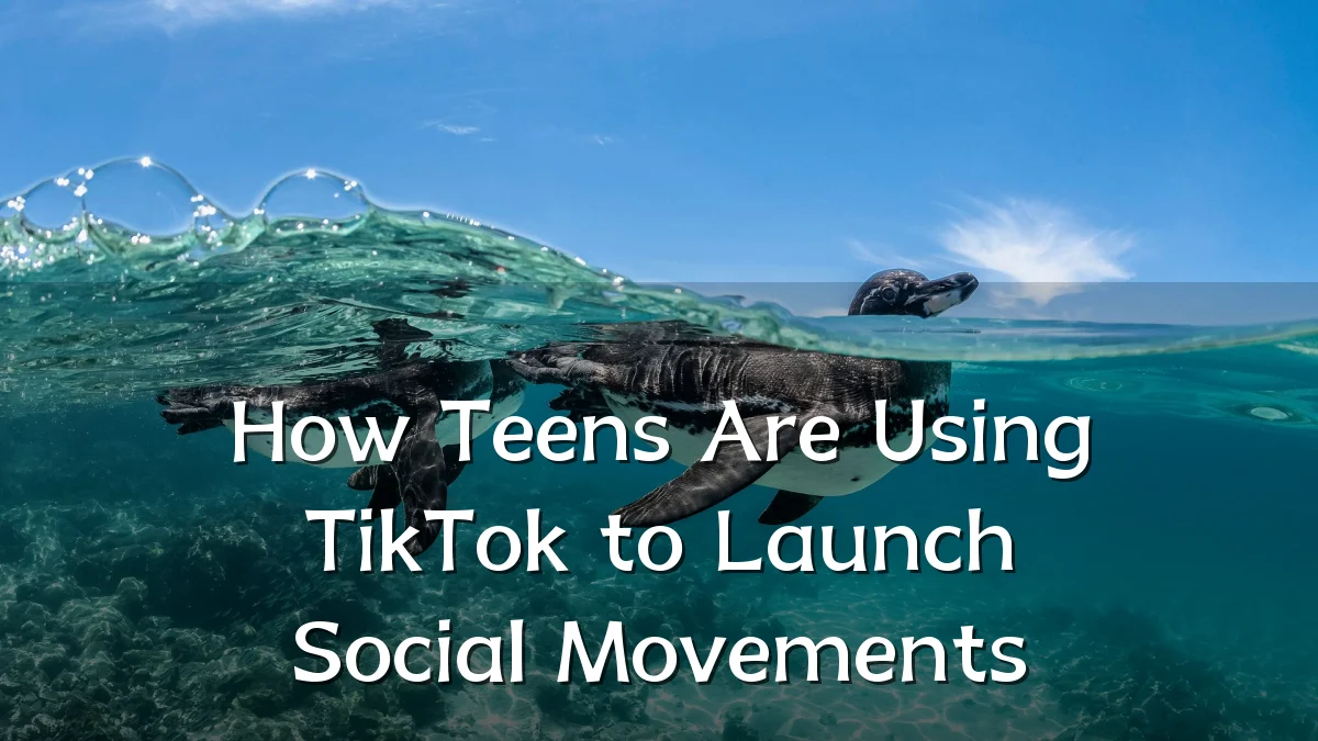 How Teens Are Using TikTok to Launch Social Movements