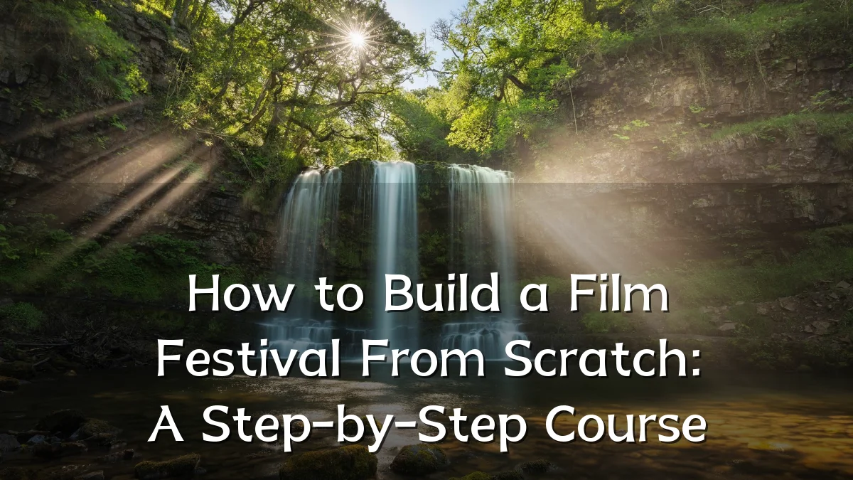 How to Build a Film Festival From Scratch: A Step-by-Step Course