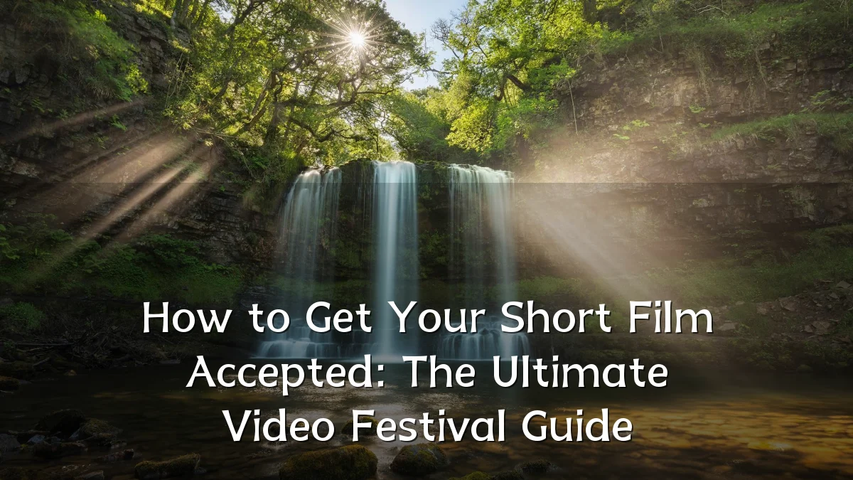 How to Get Your Short Film Accepted: The Ultimate Video Festival Guide