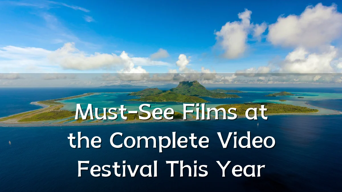 Must-See Films at the Complete Video Festival This Year