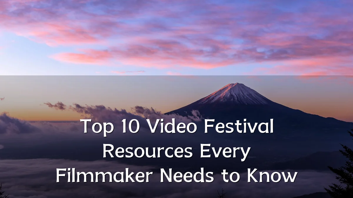 Top 10 Video Festival Resources Every Filmmaker Needs to Know