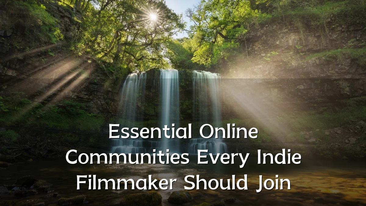 Essential Online Communities Every Indie Filmmaker Should Join