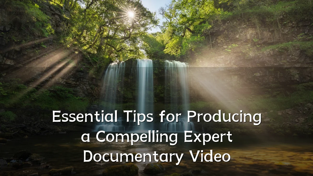 Essential Tips for Producing a Compelling Expert Documentary Video
