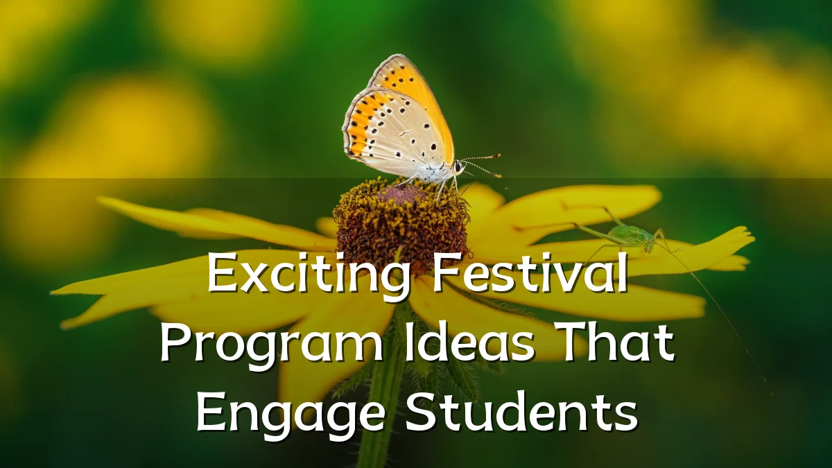 Exciting Festival Program Ideas That Engage Students