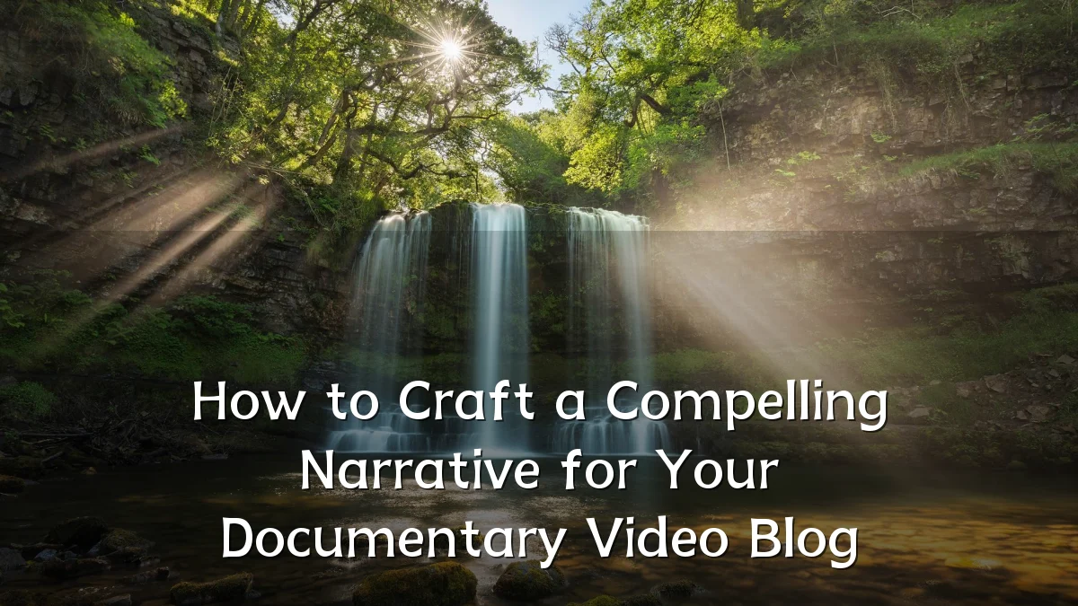 How to Craft a Compelling Narrative for Your Documentary Video Blog