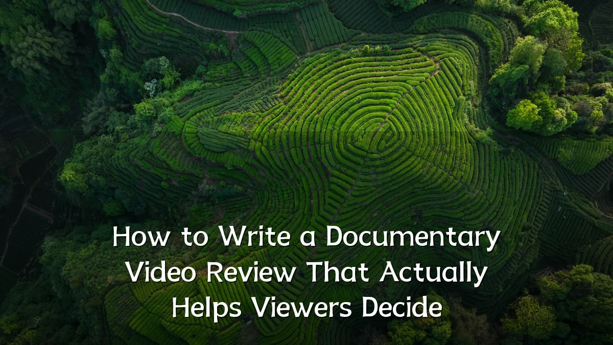 How to Write a Documentary Video Review That Actually Helps Viewers Decide