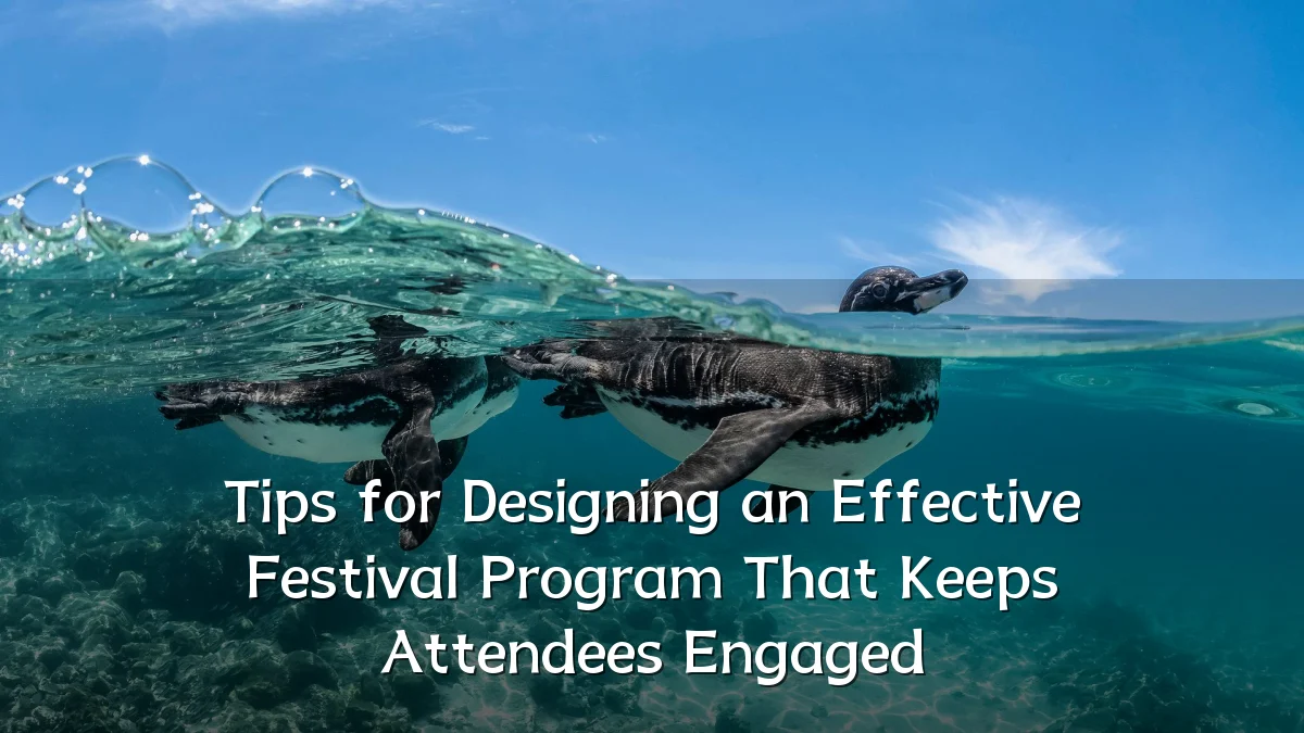 Tips for Designing an Effective Festival Program That Keeps Attendees Engaged