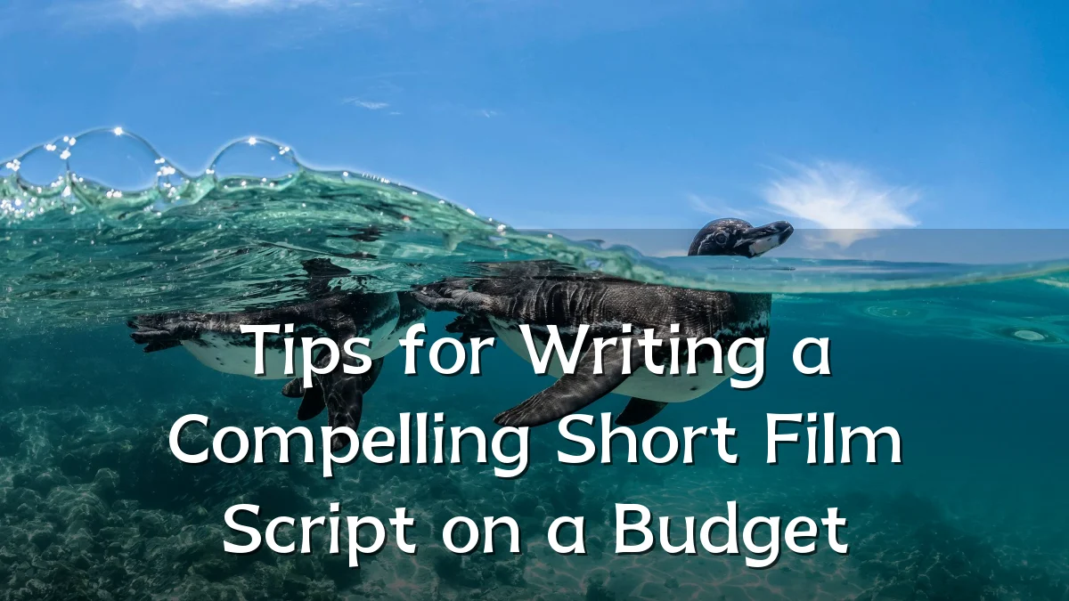Tips for Writing a Compelling Short Film Script on a Budget