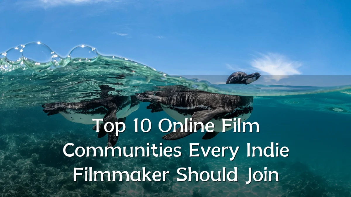 Top 10 Online Film Communities Every Indie Filmmaker Should Join