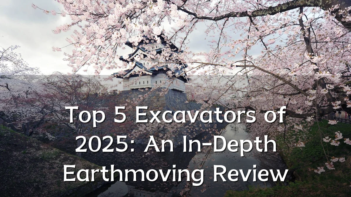 Top 5 Excavators of 2025: An In-Depth Earthmoving Review